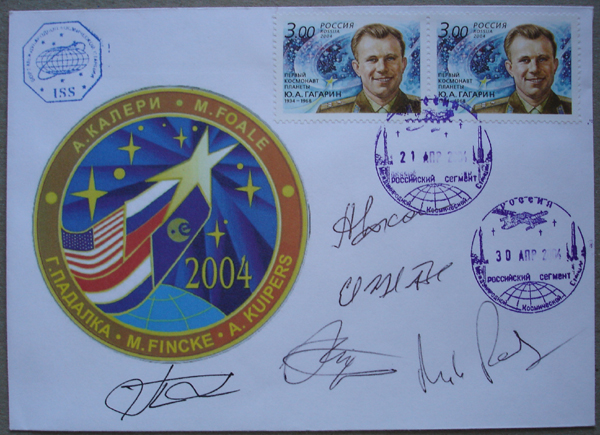  # fc031a Soyuz TMA-4/ISS-9/Soyuz TMA-3 flown covers 3